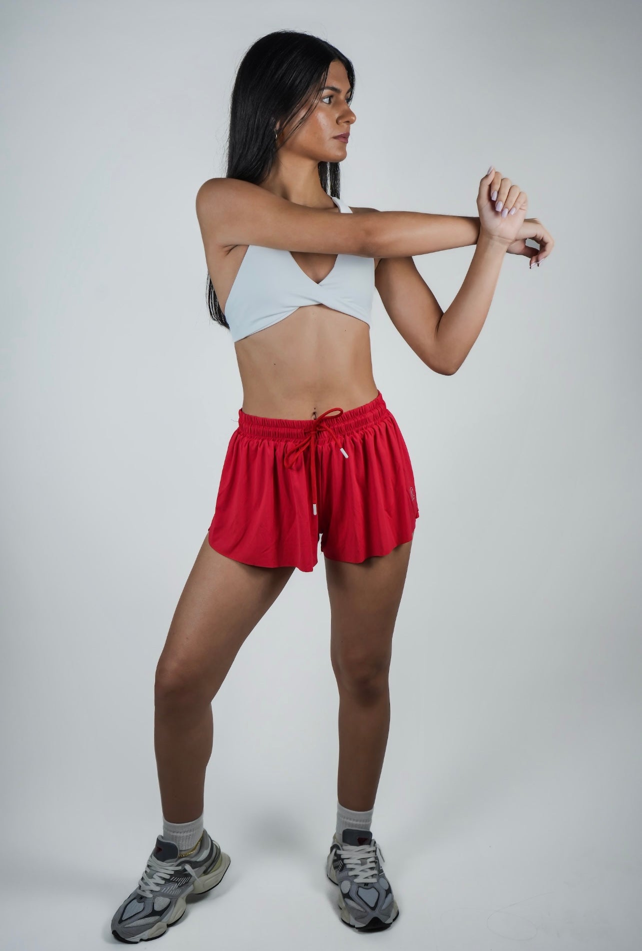 Red Running Short