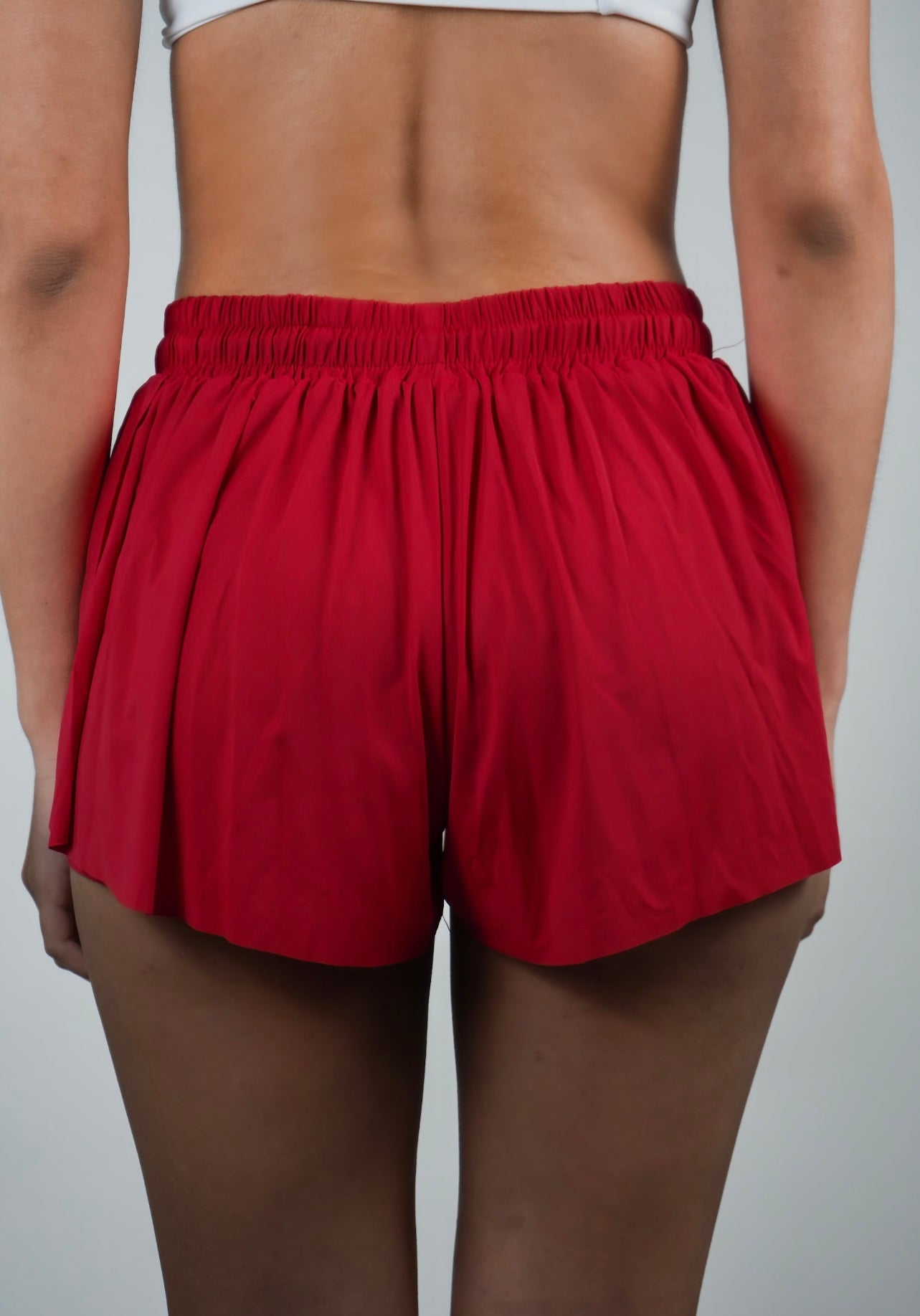 Red Running Short